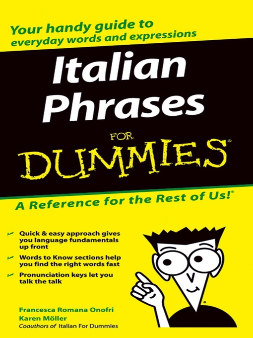 Title details for Italian Phrases For Dummies by Francesca Romana Onofri - Available